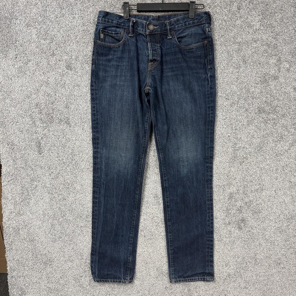Abercrombie & Fitch Jeans Mens 32x31 Blue Straight Denim Preppy Indie Sleaze